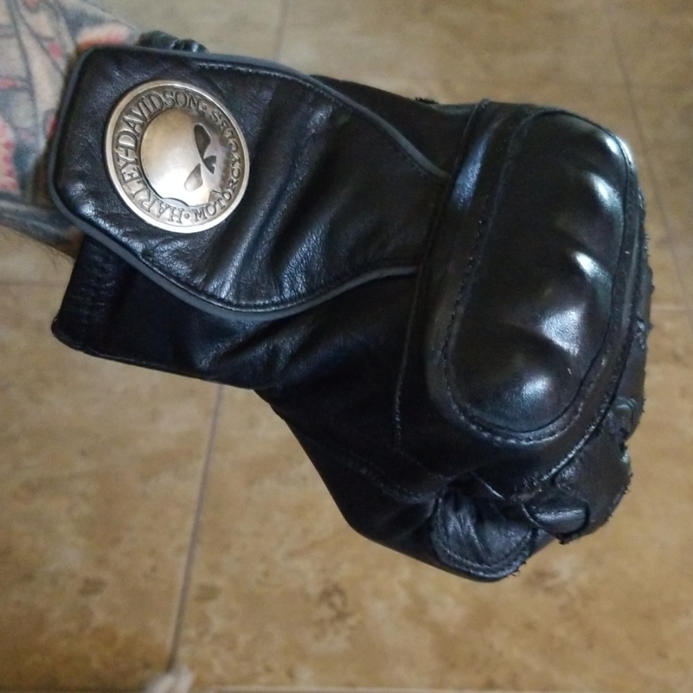 Harley Davison Black Lable Motorcycle Gloves